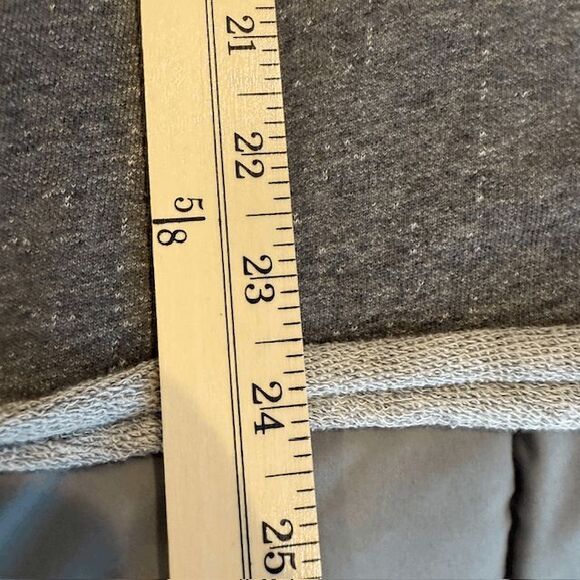 Marc by Marc Jacobs Ash Brown Henley Elbow Patches Raw Hem 3/4 Sleeve Small - Picture 8 of 10